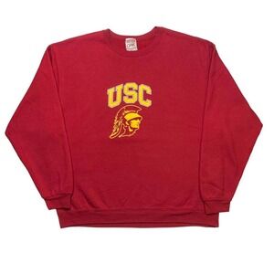 Vintage USC Trojans college crewneck sweater‎
